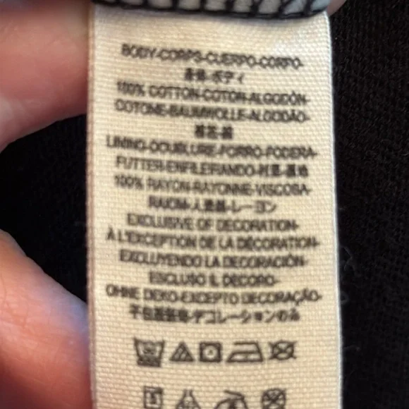 Free People Sabrina Black Cotton Knit Cut-Out-Back Maxi Dress Size Medium - Picture 14 of 14